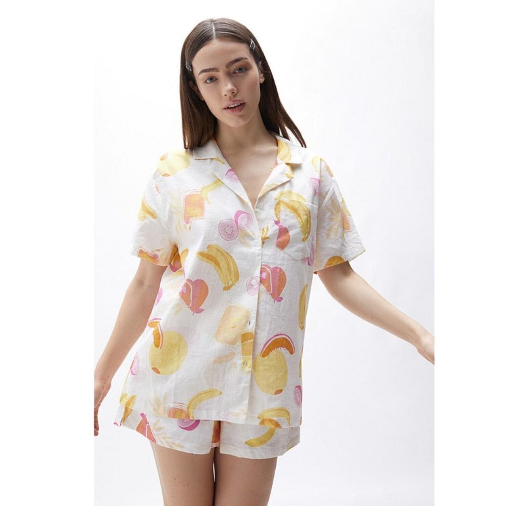 Charlie Holiday Indie Shirt and Shorts Set Vacay Size Small NWT - Picture 4 of 6